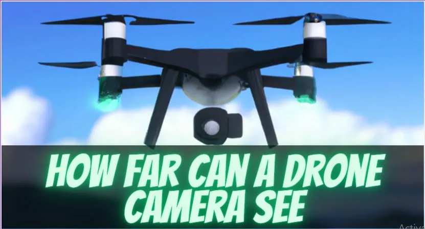 How Far Can a Drone Camera See ? Exploring the Limits