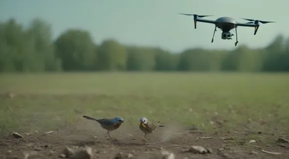 How can you stop birds from attacking your drone